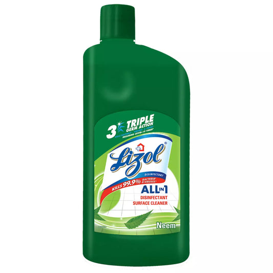 Lizol Disinfectant Floor Cleaner (Neem) - 975Ml