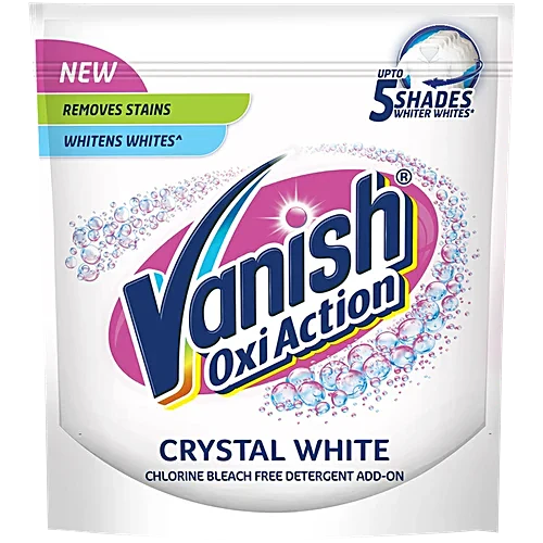 Vanish Oxi Action Crystal White Fabric Whitener, 400 g