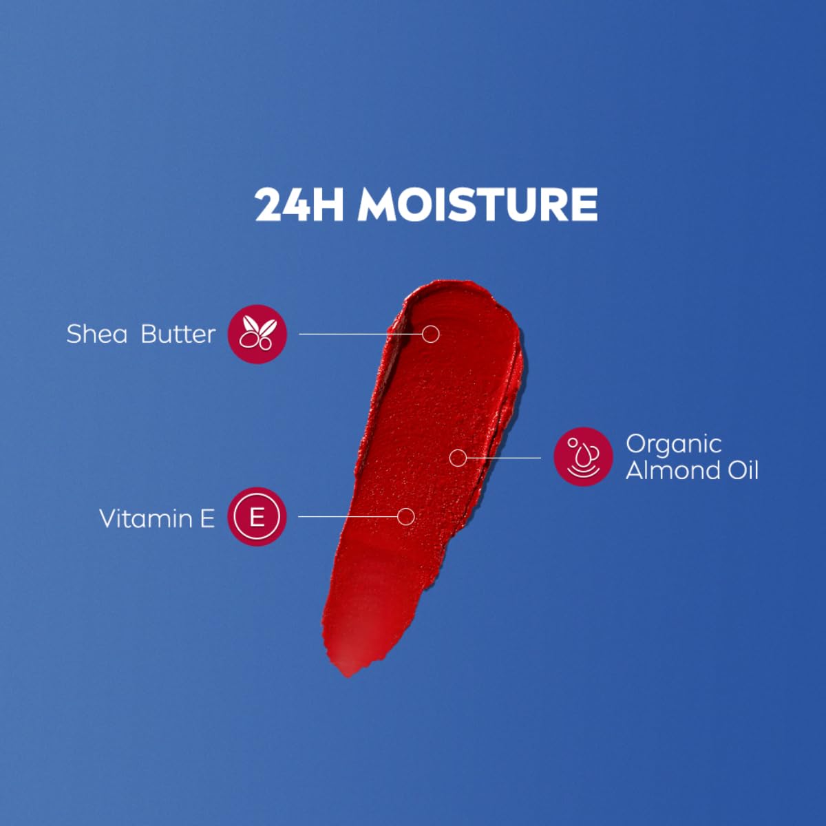 Nivea Lip Caring Beauty Red Lip Balm With SPF 30 - Red - 4.8 gm