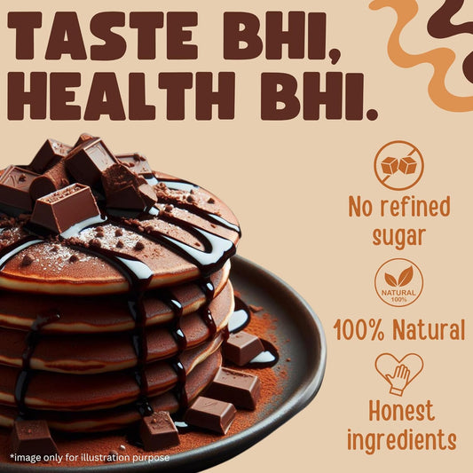TummyFriendly Foods Aluminium-Free Millet Pancake Mix with Dates and Nuts - 800 gm