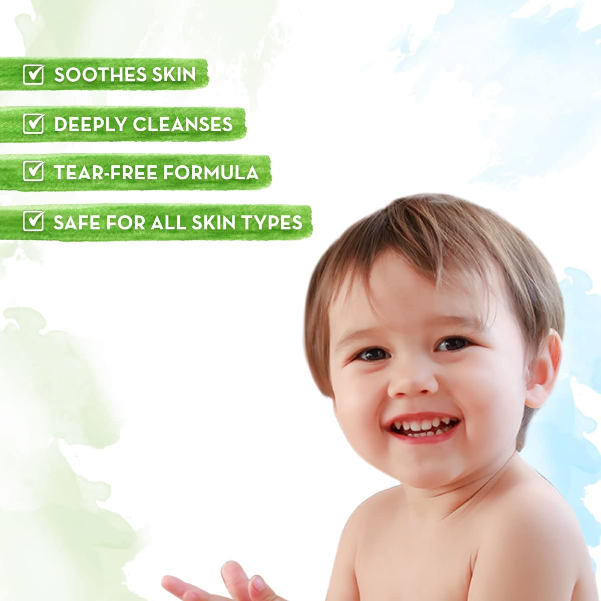 Mamaearth Foaming Baby Face Wash For Deeply Cleanses, Soothes Skin & Tear-Free Formula - 150 ml
