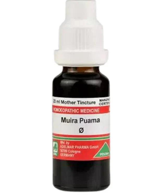 Adel Homeopathy Muira Puama Mother Tincture Q - 20 ml