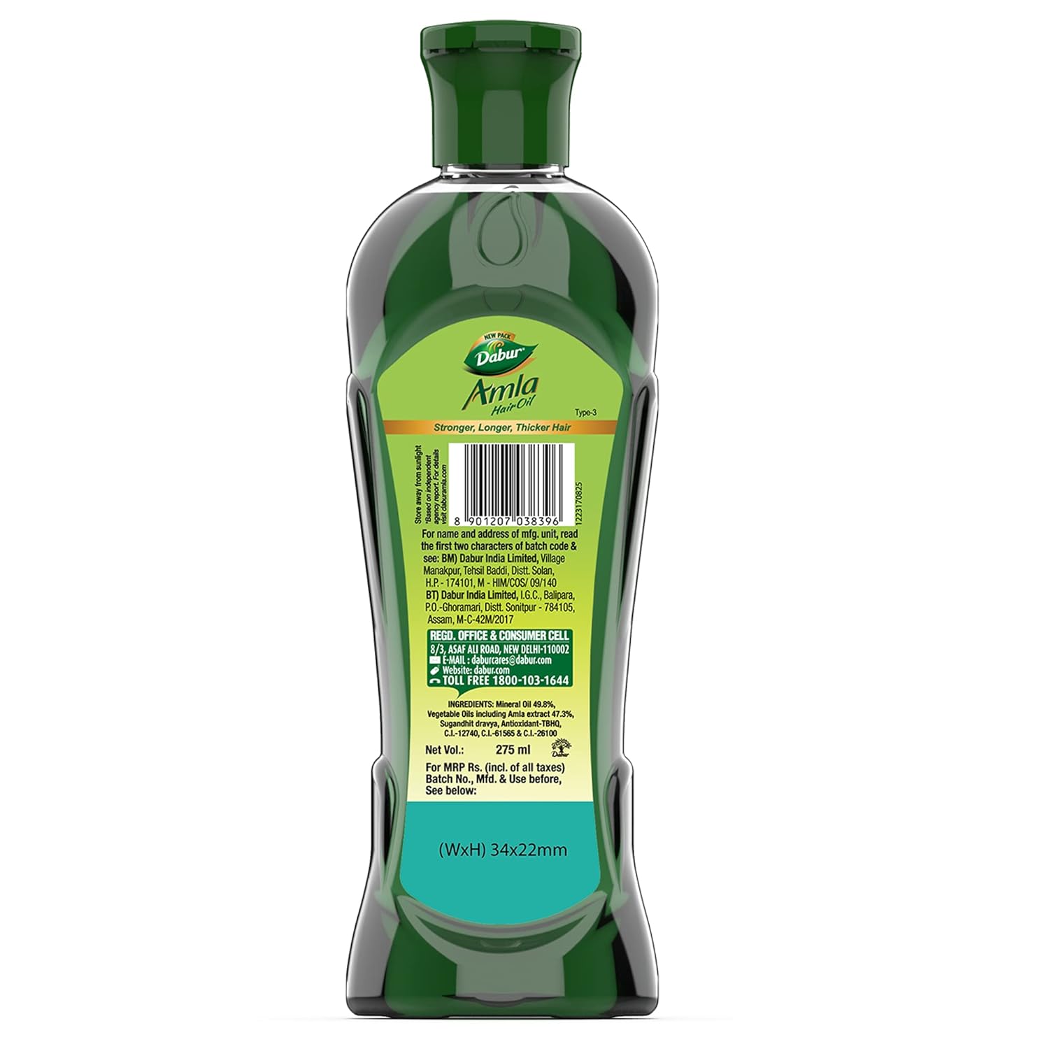Dabur Amla Hair Oil - 275 ml