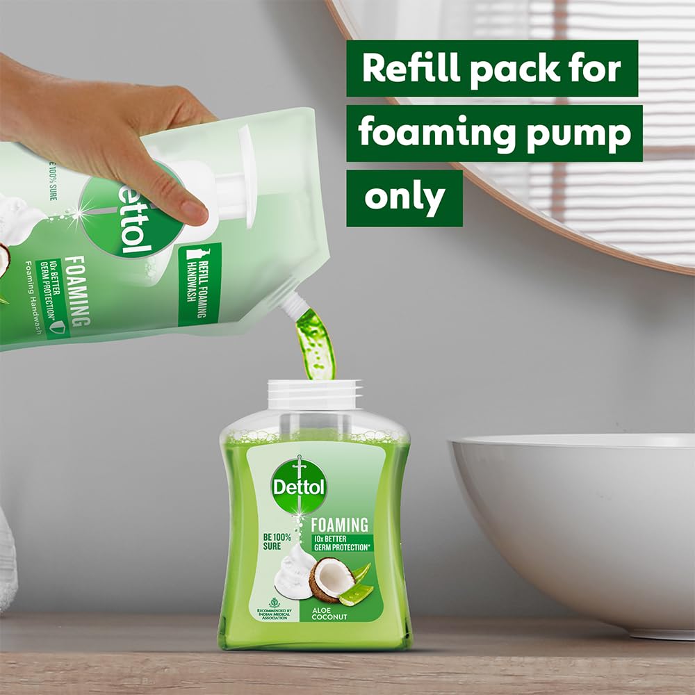 Dettol Foaming Handwash Refill - Aloe Coconut 700ml