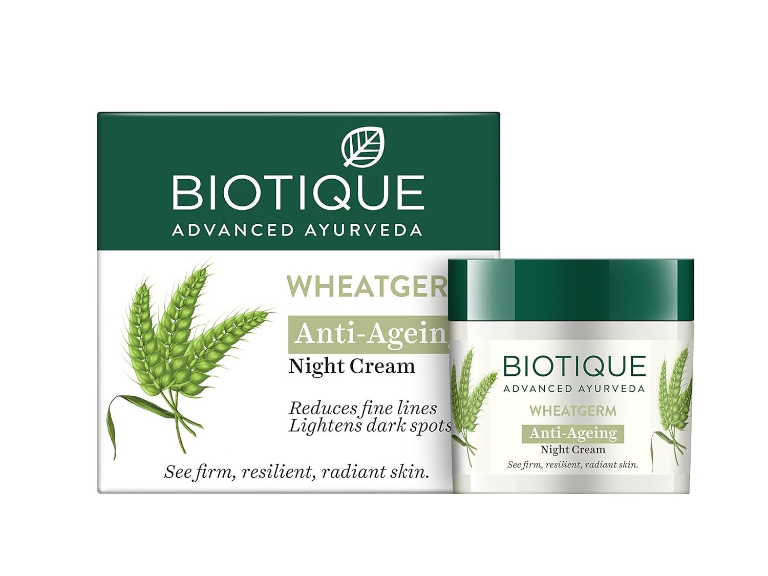 Biotique Advanced Ayurveda WheatGerm Anti-Ageing Night Cream - 50 gm