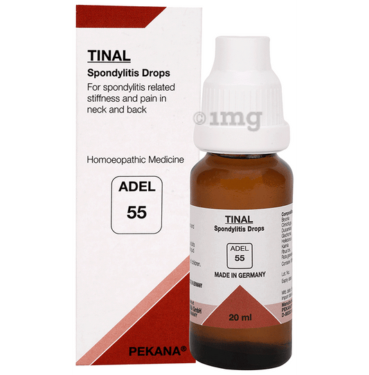 Adel Homeopathy 55 Tinal Drops - 20 ml