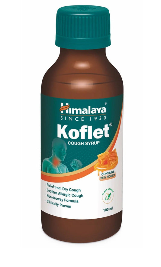 Himalaya Herbals - Koflet Cough Syrup - 100 ml