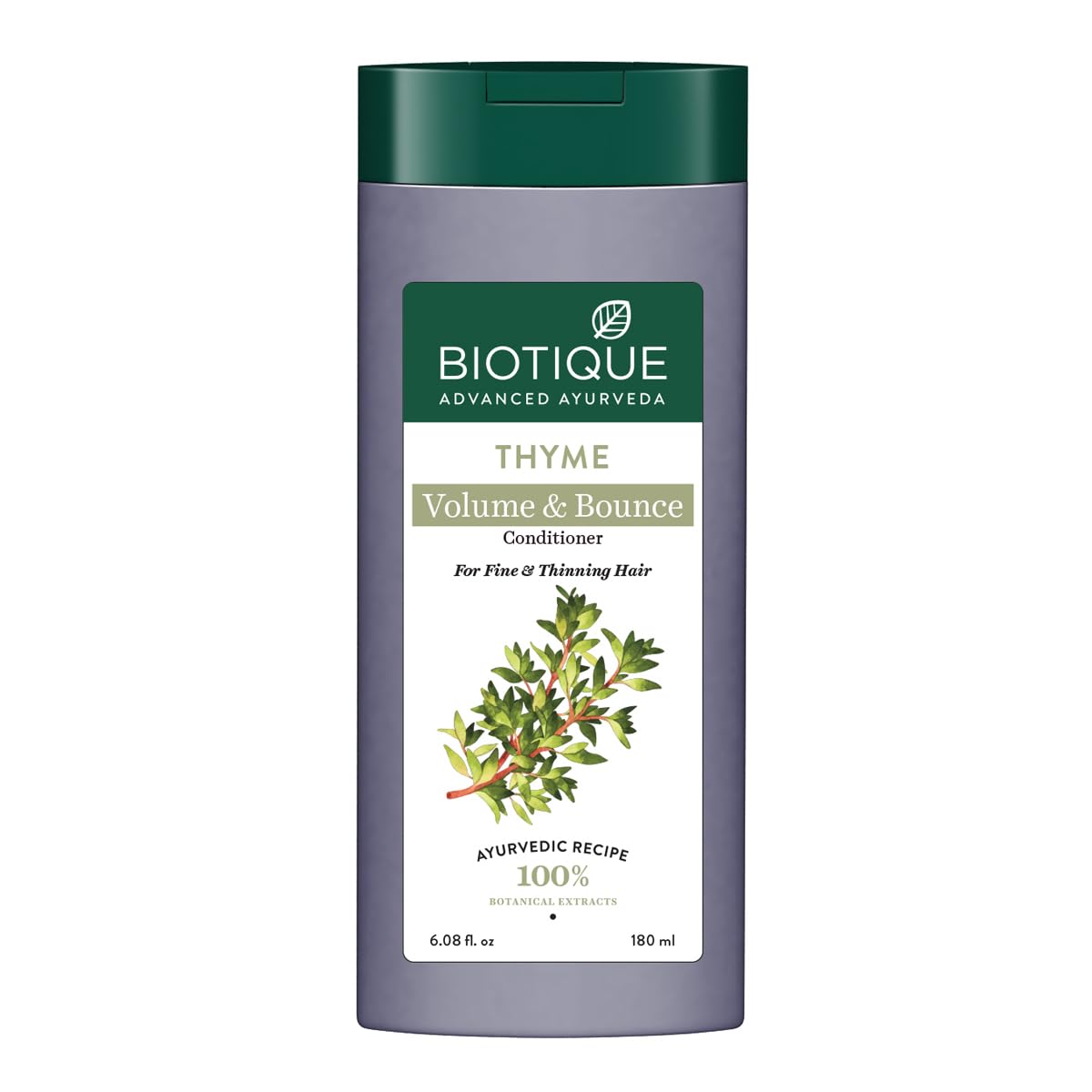 Biotique Thyme Volume Conditioner For Fine And Thinning Hair | 180ml