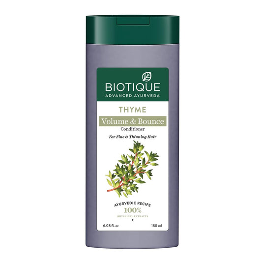 Biotique Thyme Volume Conditioner For Fine And Thinning Hair | 180ml