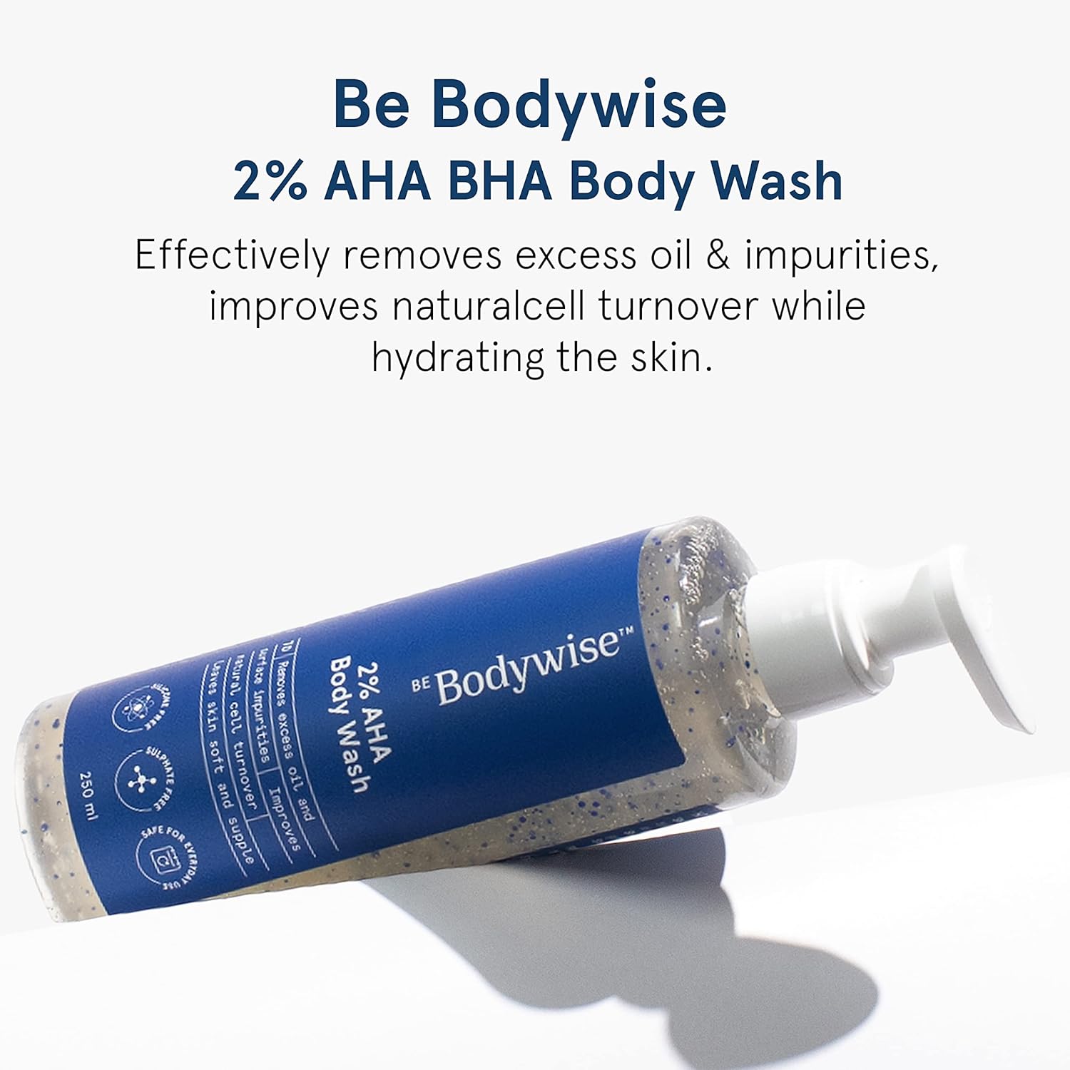 BeBodywise 2% AHA Body Wash - 250 ml