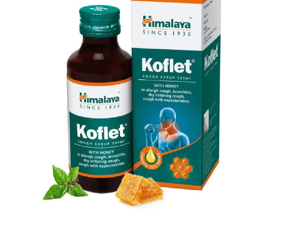 Himalaya Herbals - Koflet Cough Syrup - 100 ml