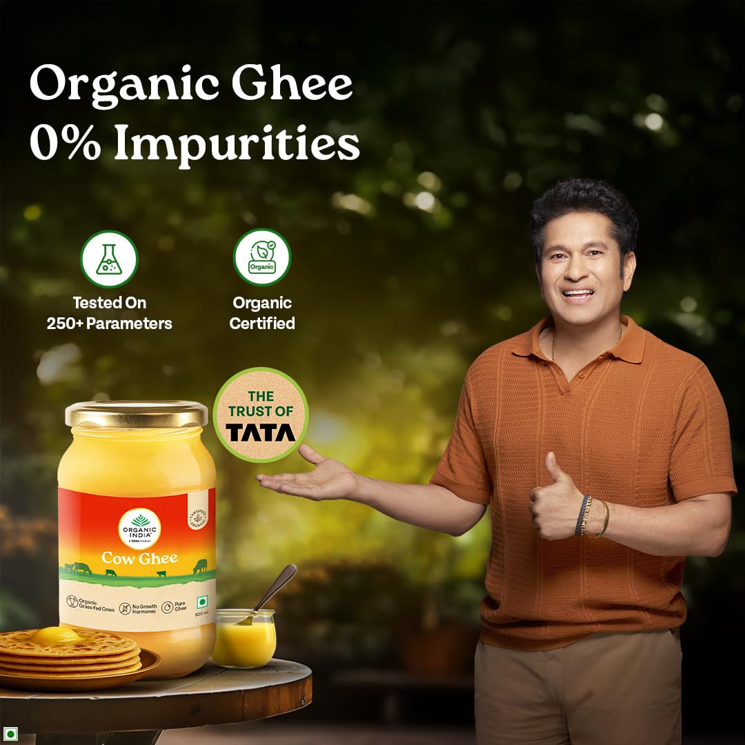 Organic India Pure Cow Ghee, 500ml