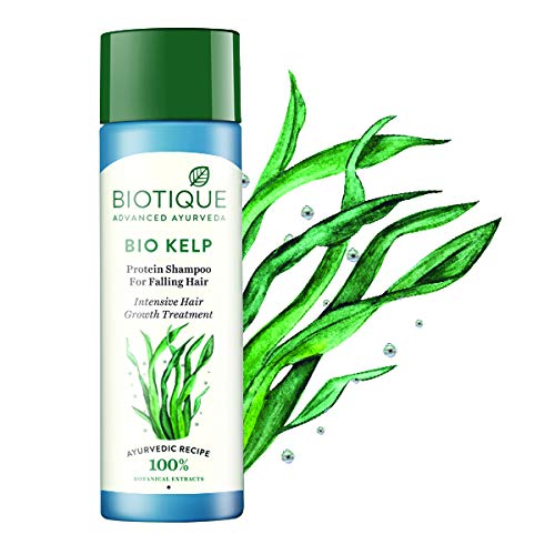 Biotique Bio Kelp Protein Shampoo for Falling Hair Intensive Hair growth Treatment, 120ml