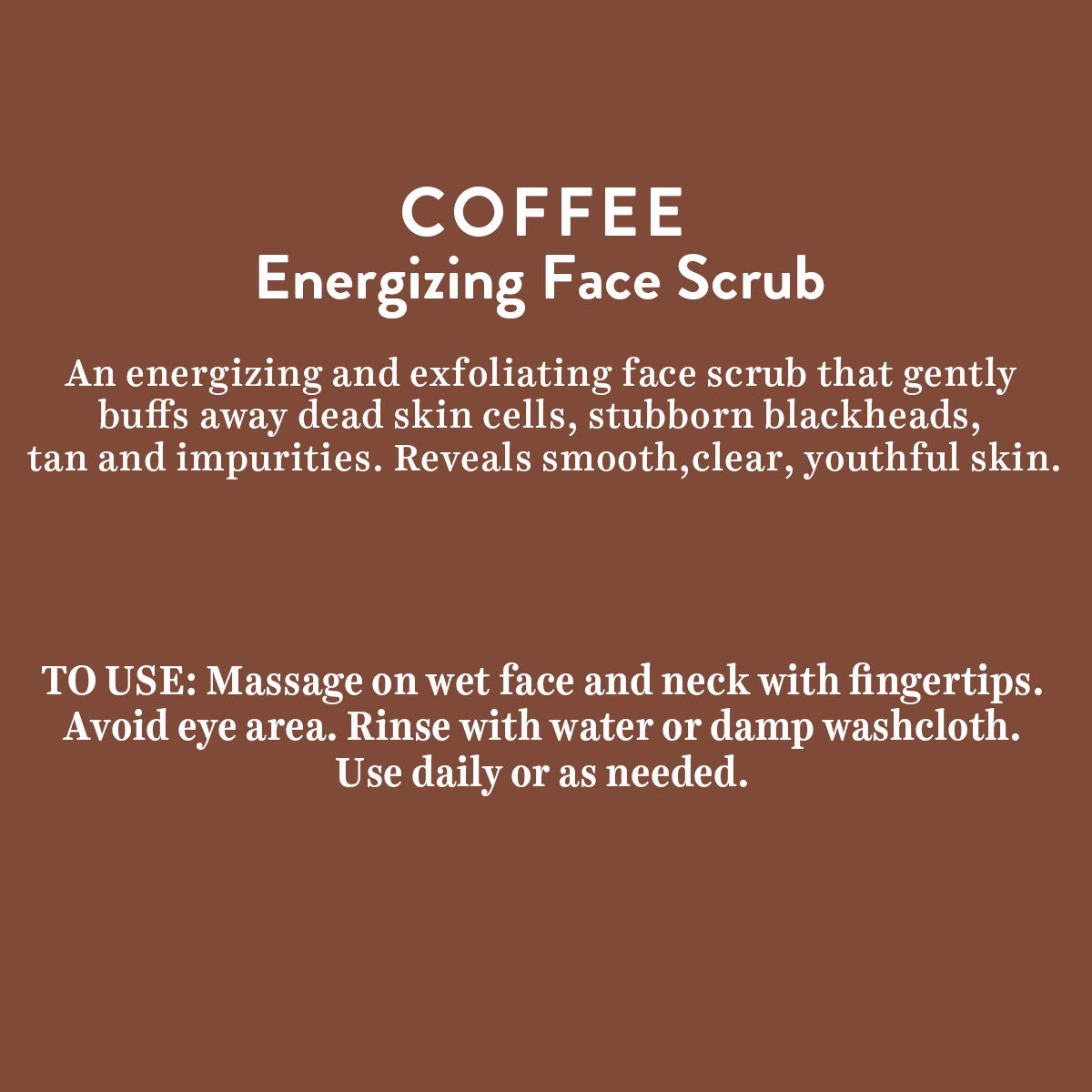 Biotique Coffee Energizing Face Scrub for All Skin Types,50 Gm | Deep Exfoliation, Removes Blackheads & Whiteheads, De-Tan