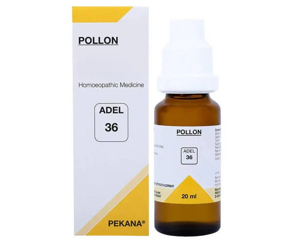 Adel Homeopathy 36 Pollon Drops - 20 ml