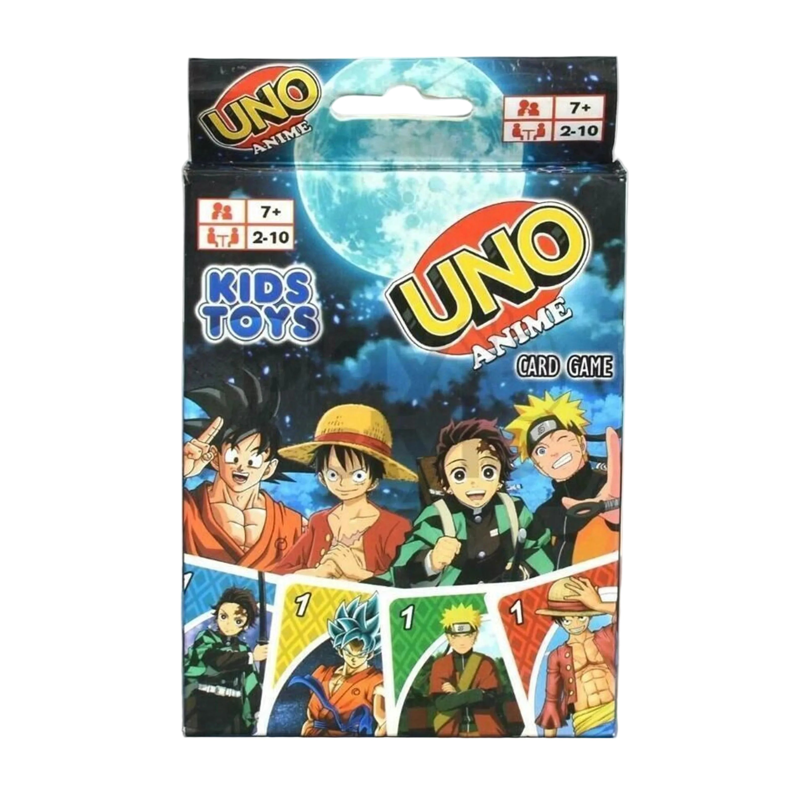 UNO Anime Card Game for Family & Friends