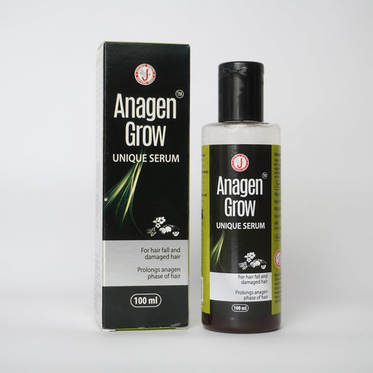 Anagen Grow Dr JRK’s Hair Serum 100ml , Ayurvedic Hair Serum for hair growth, damaged and dull hair