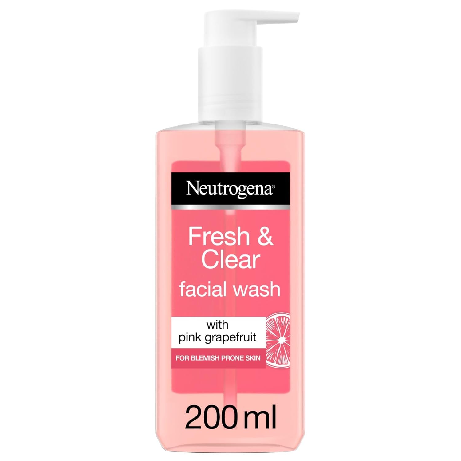 Neutrogena Visibly Pink Grapefruit Facial Wash - 200 ml
