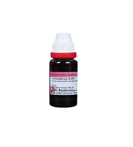 Dr. Reckeweg Yohimbinum Mother Tincture Q - 20 ml - 1X