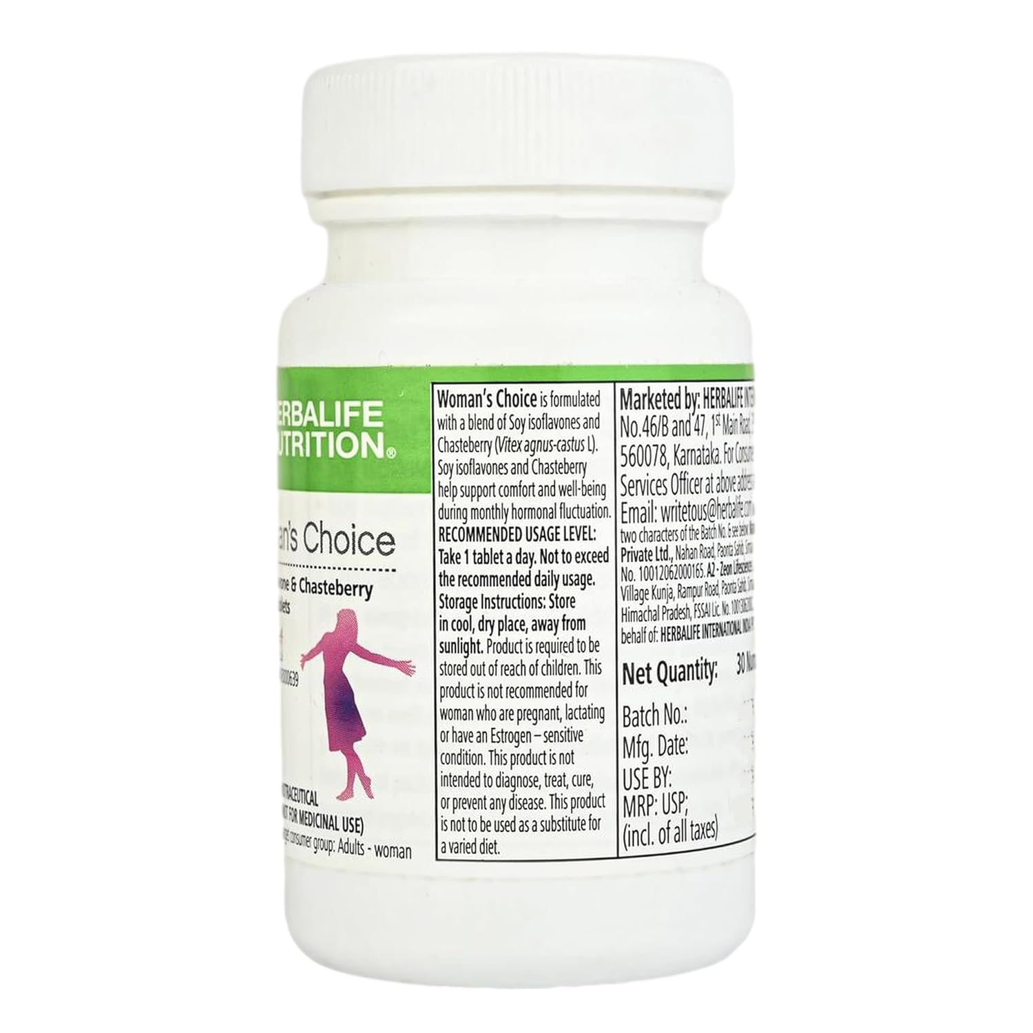 Herbalife Woman's Choice Tablets - 30 tabs