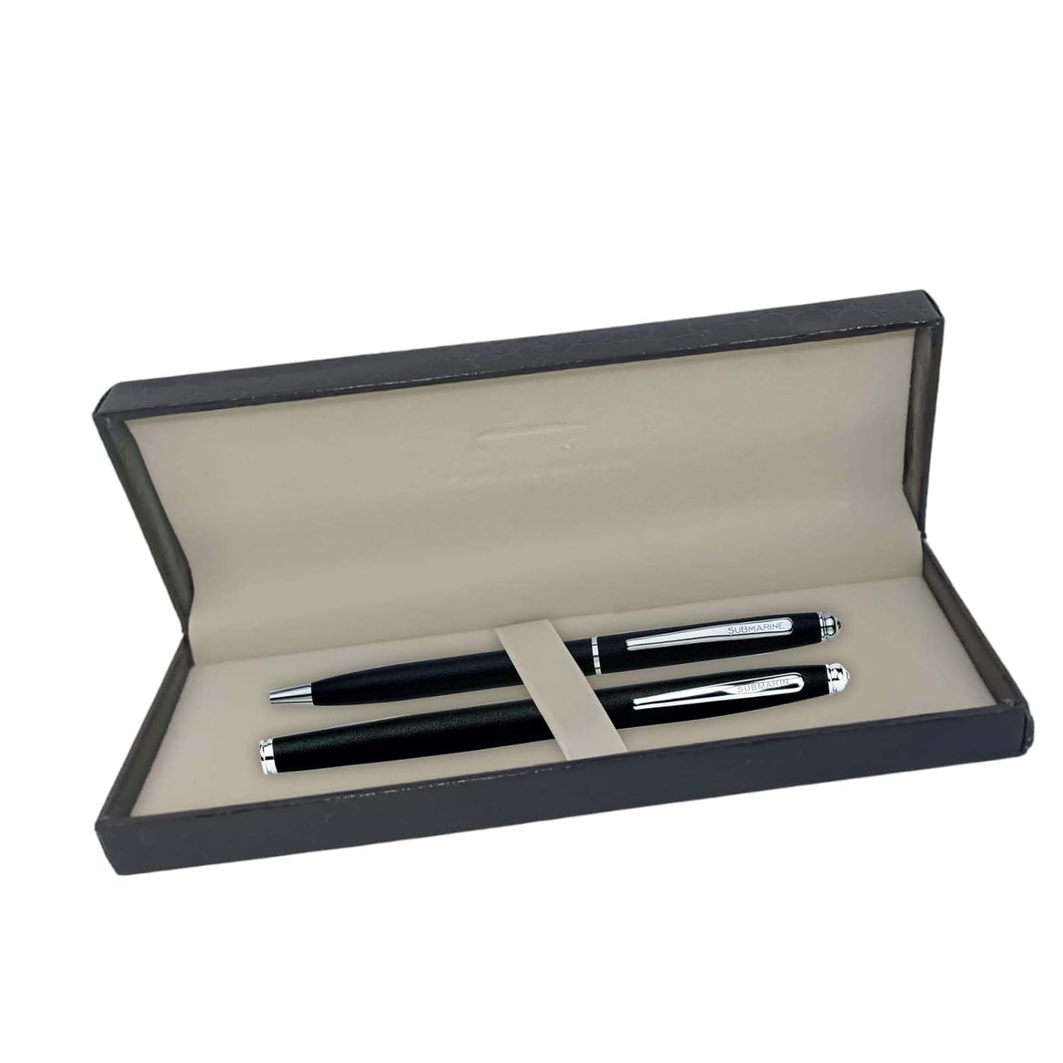 Submarine 1003 Pen Studded With Preciosa Crystal - Ball Pen & Roller Pen Combo