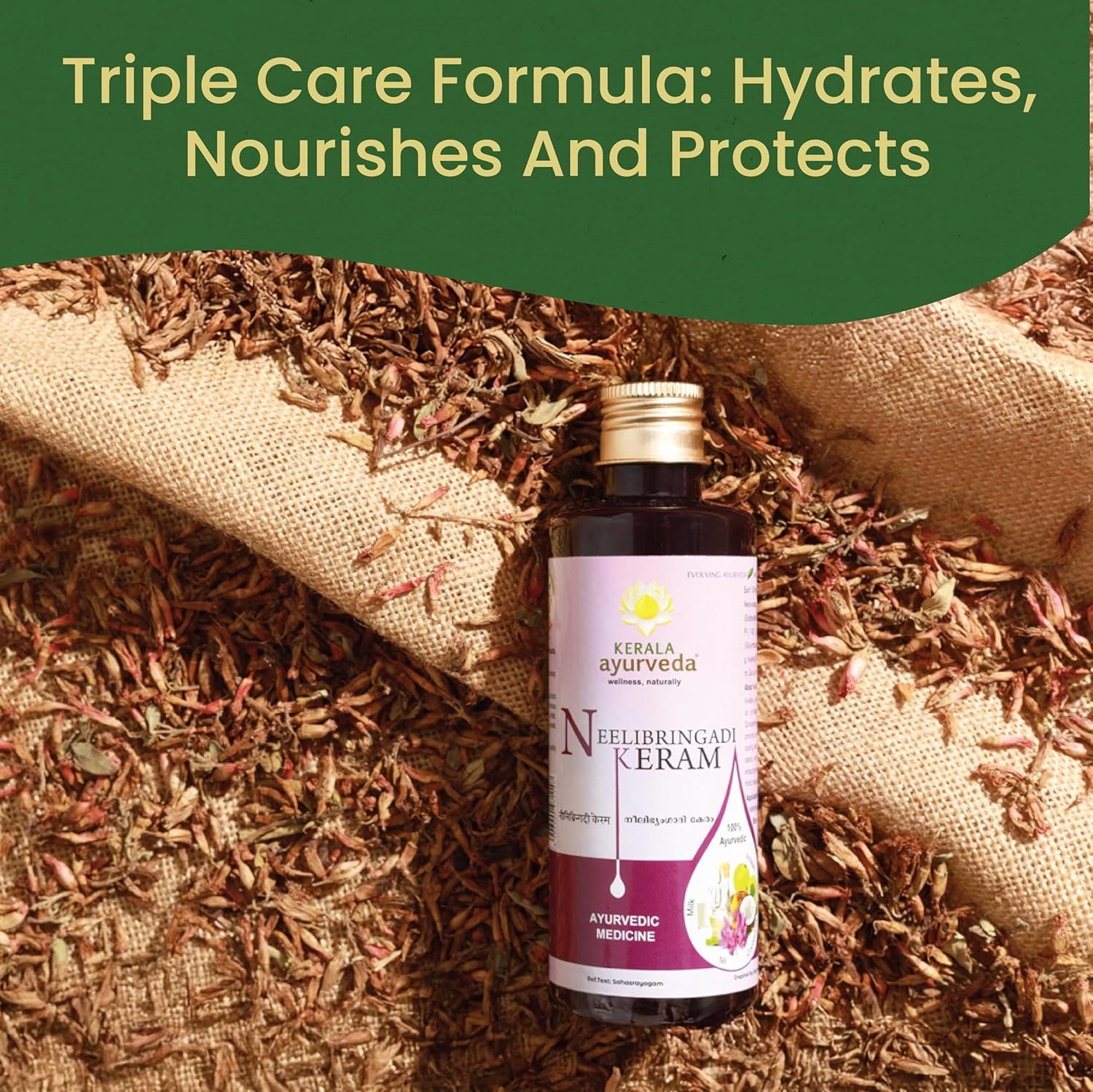 Kerala Ayurveda Neelibringadi Keram - 200 ml