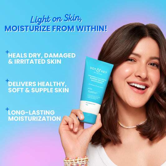 Dot & Key Ceramides & Hyaluronic Skin Barrier Repair + Face Cream - 100 gm