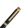 Swissbrand 2501 Matte Black Lacquer with Gold Trim Rollerball Pen
