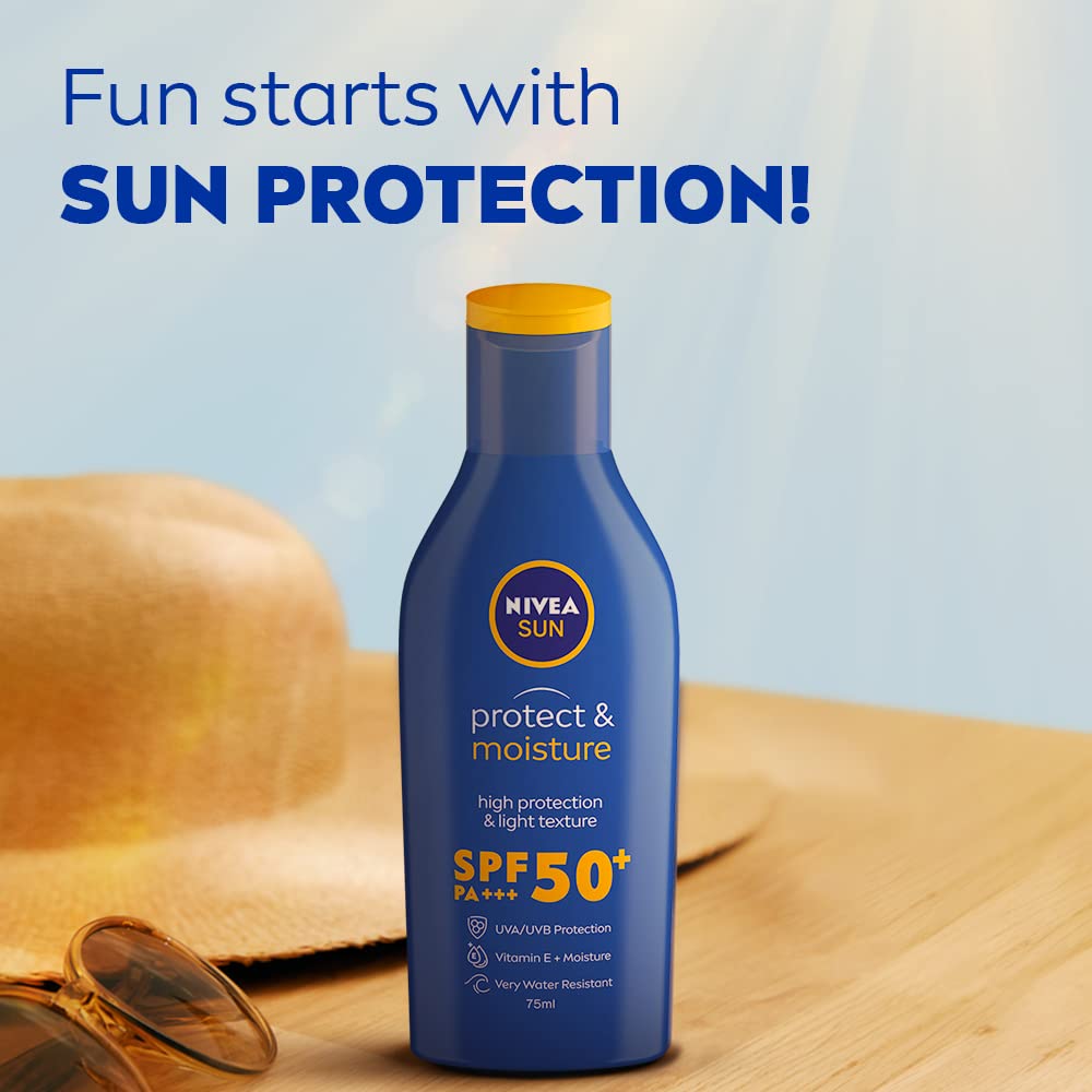 Nivea Protect & Moisture Sun Lotion SPF 50 - 75 ml