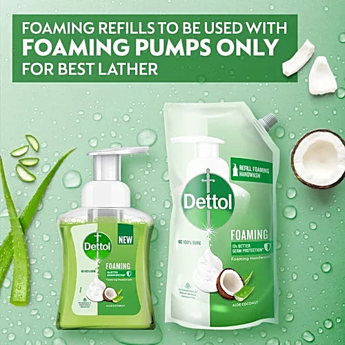 Dettol Aloe Coconut Foaming Handwash, 700 ml