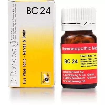 Dr. Reckeweg Bio-Combination 24 (BC 24) Tablets - 20 gm