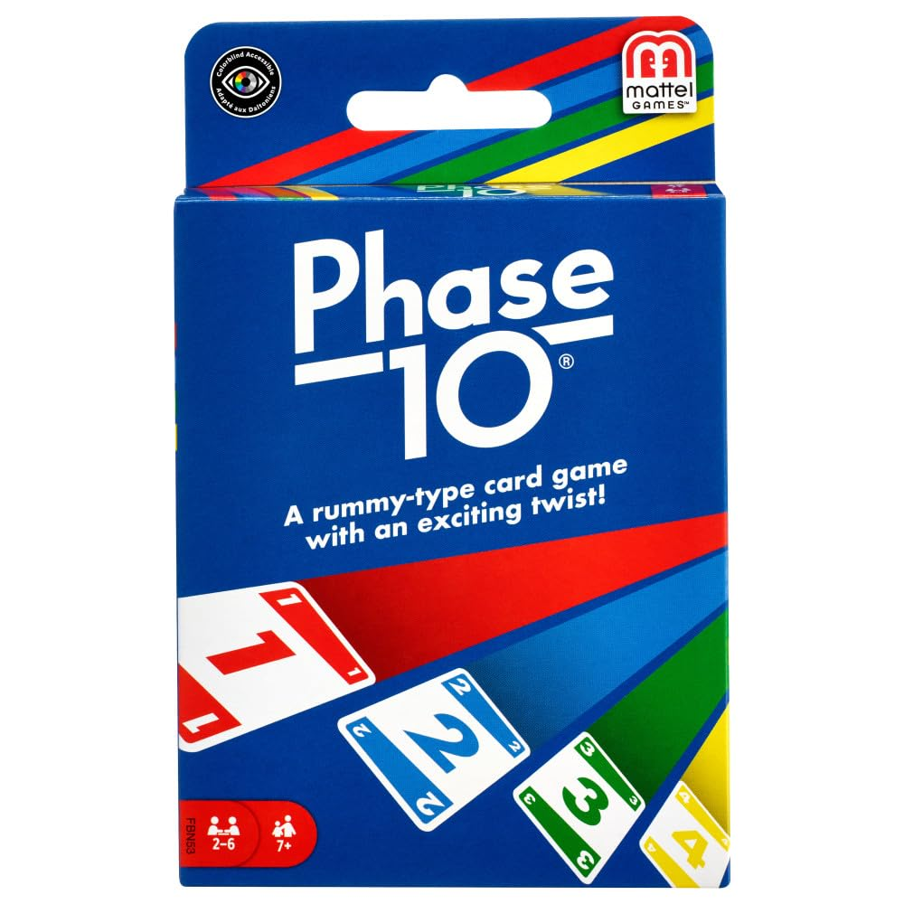 UNO Phase 10 Card Game