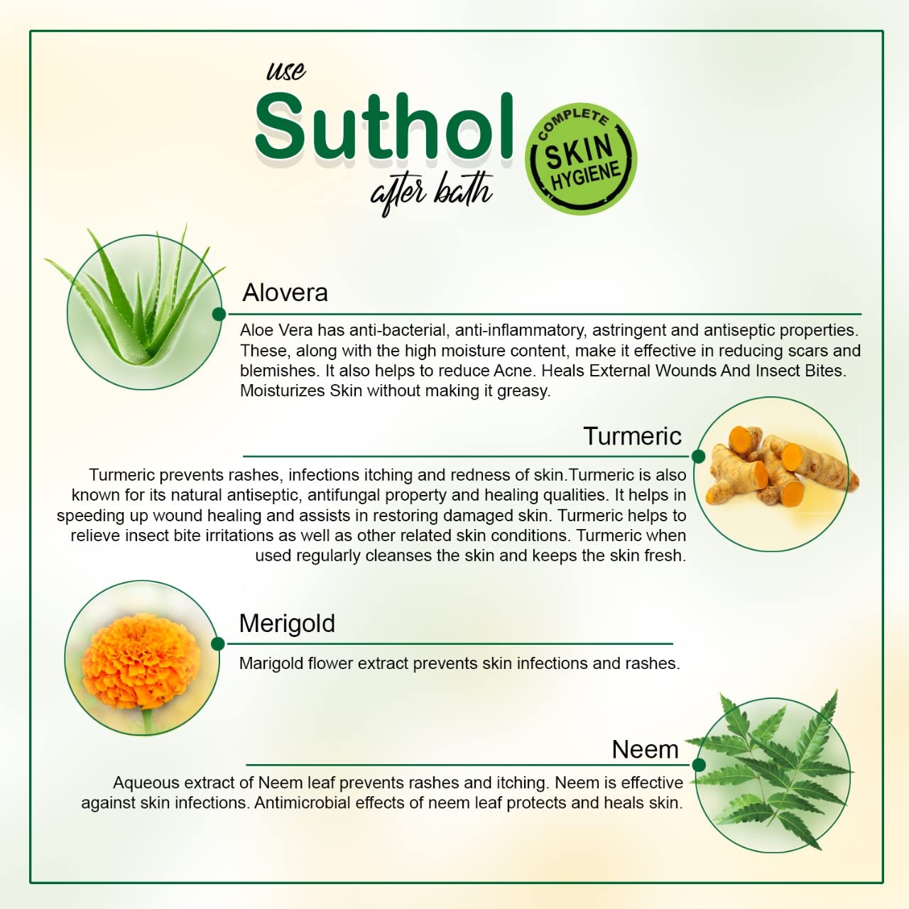 BOROLINE's Suthol Active Chandan 200 ml