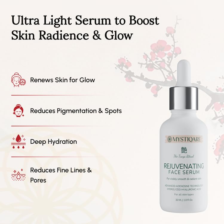 Mystiqare Rejuvenating Face Serum - 10 ml
