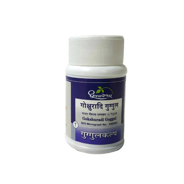 Dhootapapeshwar Gokshuradi Guggul - 60 tabs