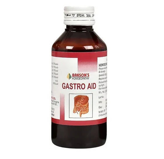 Bakson's Homeopathy Gastro Aid Syrup - 115 ml