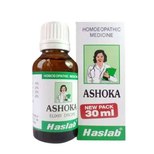 Haslab Homeopathy Ashoka Elixir Drops - 30 ml