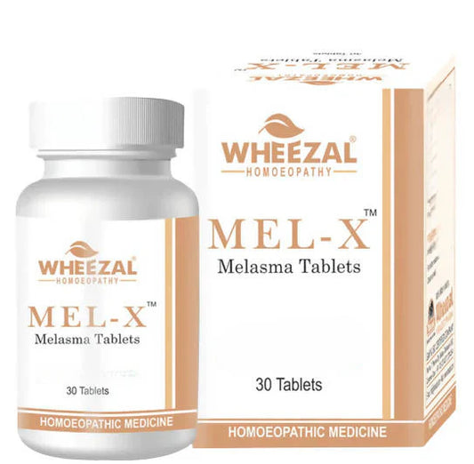 Wheezal Homeopathy Mel-X Melasma Tablets - 30 Tabs