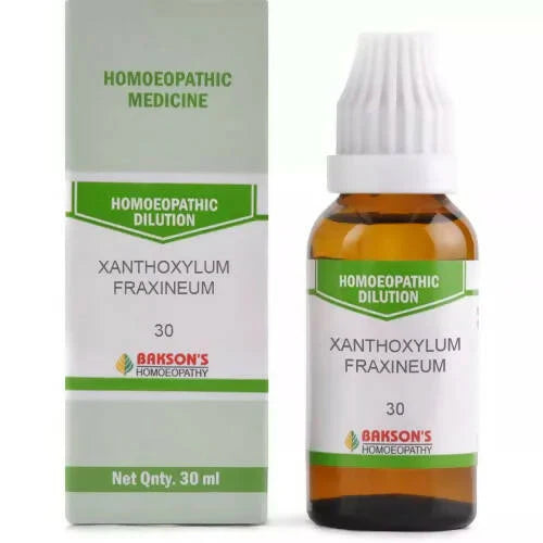 Bakson's Homeopathy Xanthoxylum Fraxineum Dilution - 30 ml - 30 CH
