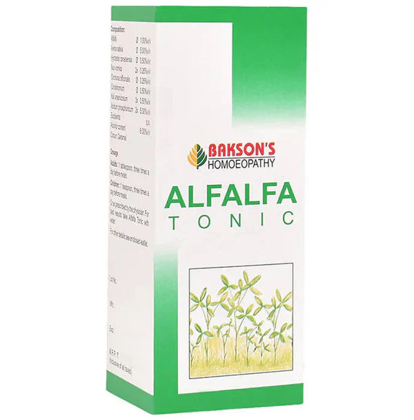 Bakson's Homeopathy Alfalfa Tonic - 115 ml