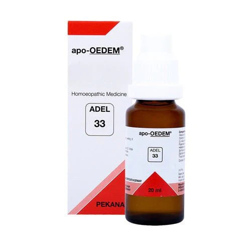 Adel Homeopathy 33 Apo-Oedem Drop - 20 ml