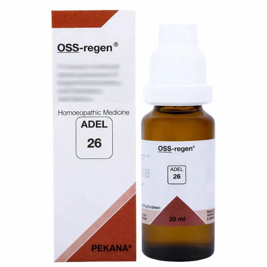 Adel Homeopathy 26 Oss-Regen Drops - 20 ml