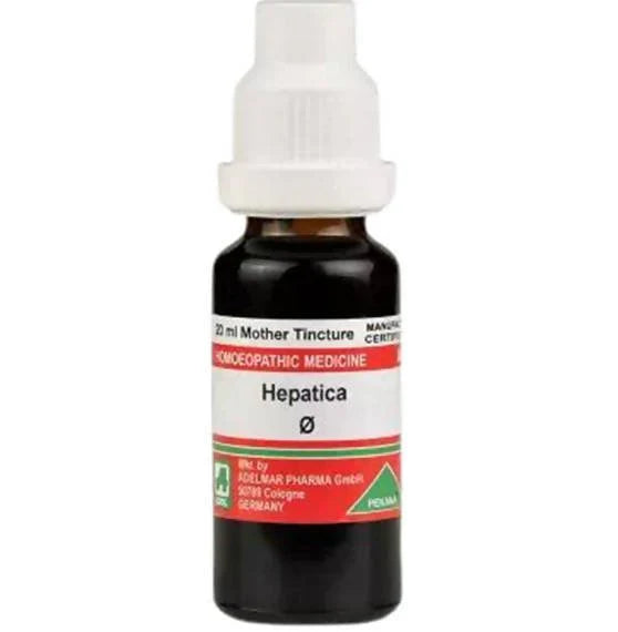Adel Homeopathy Hepatica Mother Tincture Q - 20 ml
