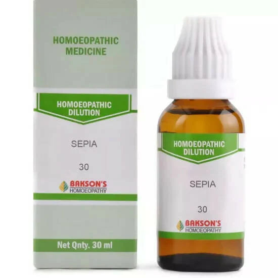 Bakson's Homeopathy Sepia Dilution - 30 ml - 30 CH