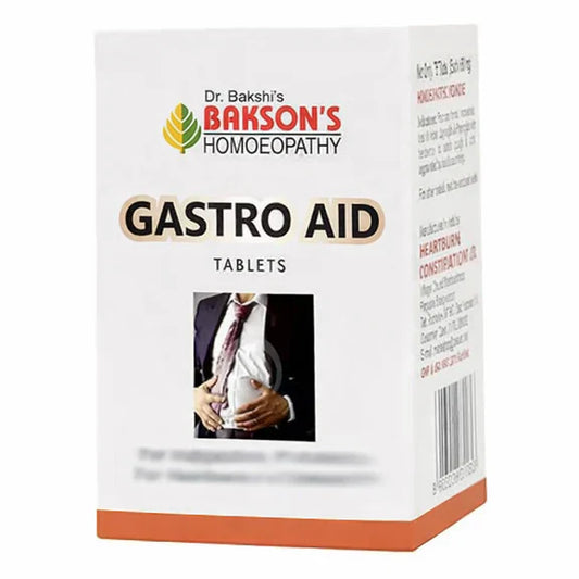 Bakson's Homeopathy Gastro Aid Tablets - 75 Tablets