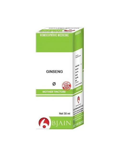 Bjain Homeopathy Ginseng Mother Tincture Q - 30 ml