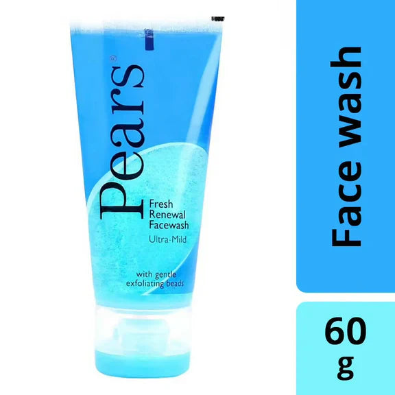 Pears Pure & Gentle Ultra Mild Facewash & Ultra Mild Fresh Renewal Facewash Combo - Combo
