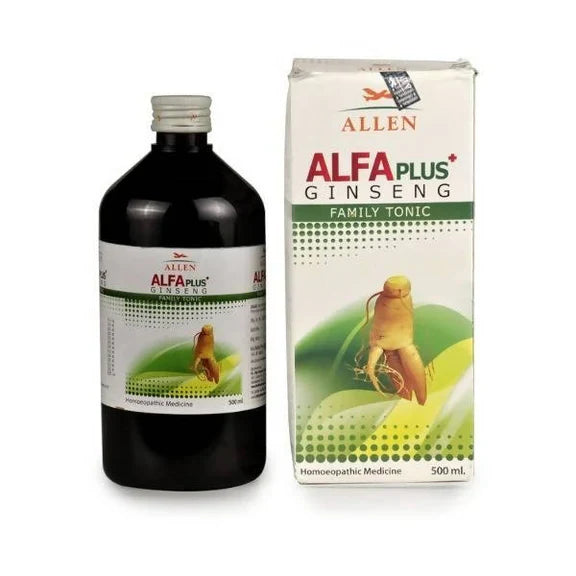 Allen Homeopathy Alfa Plus Ginseng Family Tonic - 200 ml