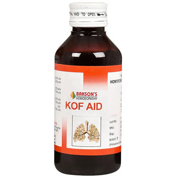 Bakson's Homeopathy Kof Aid Syrup - 115 ml