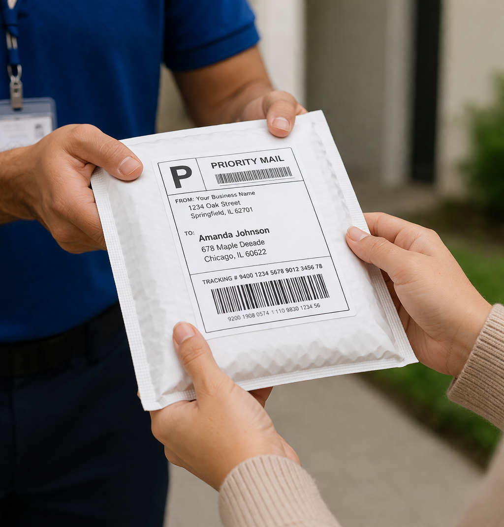 8×10 Inch White Bubble Mailers | Padded Courier Bags | Self-Seal Shipping Envelopes Pack Of 500